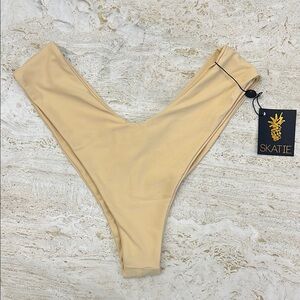 SKATIE IGGY SWIM BOTTOM - NUDE - WOMEN’S large